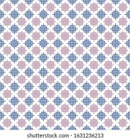 Abstract geometric ornamental vector pattern background . Design for prints, textile, decor, fabric.
