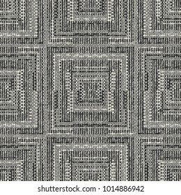 Abstract Geometric Ornate Mottled Textured Background. Seamless Pattern.
