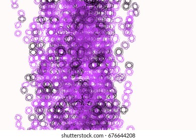 Abstract geometric oval & mixed pattern, colorful & artistic for graphic design, catalog, textile or texture printing & background. Vector illustration graphic.