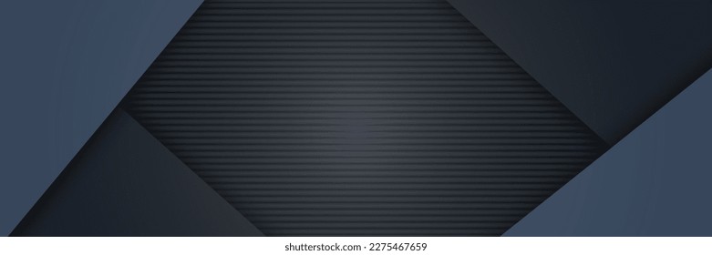 Abstract geometric overlap on black background with color combination