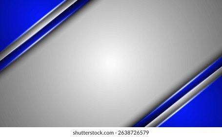 Abstract geometric overlapping on background. Vector illustration