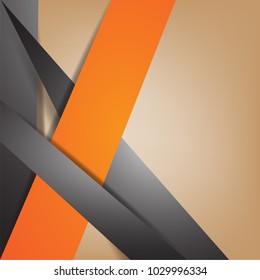 Abstract geometric paper for text message with layer background, Business Concept, vector illustration eps 10