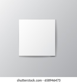 abstract geometric paper white and gray color  background,vector illustration
