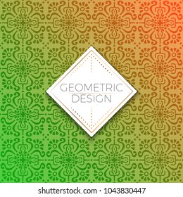 Abstract geometric pattern