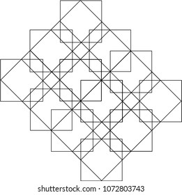 Abstract Geometric Pattern