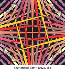 Abstract geometric pattern