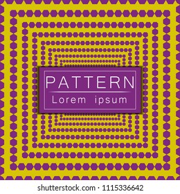 Abstract geometric pattern. 