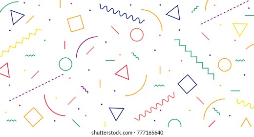 Abstract geometric pattern