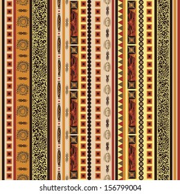 Abstract geometric pattern African. Print on fabric, paper, gift, design, printing projects, cards, and web projects
