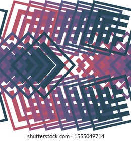 Abstract geometric pattern arranged in rhombuses close-up.