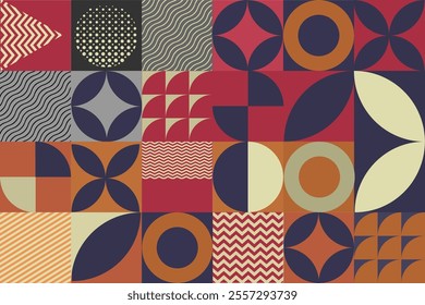 Abstract Geometric Pattern Artwork.  Can be used for book covers, brochures, pamphlets, magazines, banners and wallpaper backgrounds.