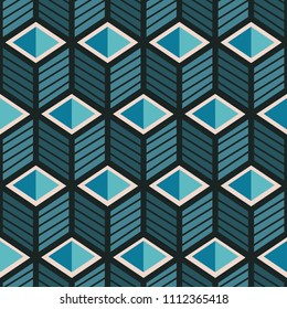 Abstract geometric pattern for background