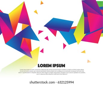 abstract geometric pattern and background