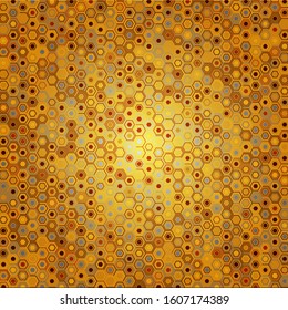 Abstract geometric pattern background advertising banner template
