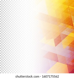 Abstract geometric pattern background advertising banner template