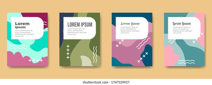 Resumen de fondo de patrón geométrico para el diseño de portada de folletos de negocios. Diseño de plantilla de volante vectorial. Para folletos comerciales, afiches, informes anuales, folletos, revistas o portada de libros.
