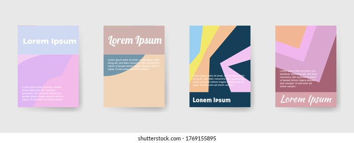 Abstrakter geometrischer Musterhintergrund für das Design der Broschüre. Vectorflyer-Template-Layout-Design. Für Geschäftsbroschüren, Poster, Geschäftsberichte, Broschüren, Magazine oder Buchcover.