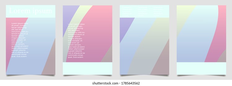 Abstract geometric pattern background for business brochure cover design. Vector flyer template layout design. For business brochure, poster, annual report, leaflet, magazine or book cover.