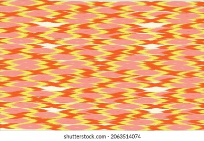Abstract geometric pattern background. For carpet, wallpaper, clothing, wrapping, batik, fabric, home decoration, Vector illustration embroidery style.