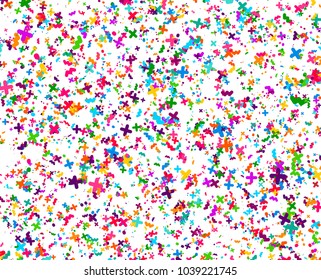 Abstract geometric pattern. Background with colored shapes. Mosaic graphic design. Vivid backdrop for Banners, Posters, Flyers. Vector