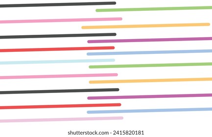 Abstract geometric pattern background design. white background with colorful lines. soft modern minimal lines texture creative design. Suit for poster, website, flyer, presentation, brochure.