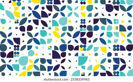 Abstract geometric pattern background design, eps 10.