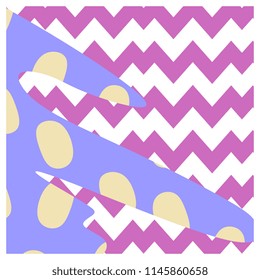 Abstract geometric pattern background for hijab, scarf, veil, blanket, pillow, ready for print.
