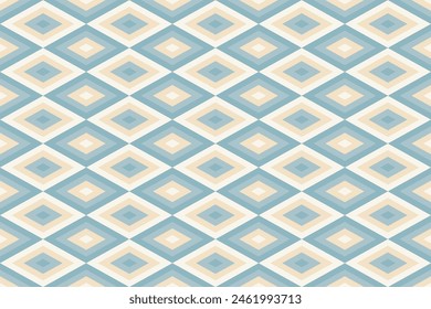 Abstract geometric pattern background, Abstract background pattern made with parallelogram shapes,with vintage color.