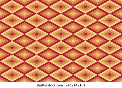 Abstract geometric pattern background, Abstract background pattern made with parallelogram shapes,with vintage color.