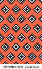 ABSTRACT GEOMETRIC PATTERN BACKGROUND WITH ORANGE COLLOR