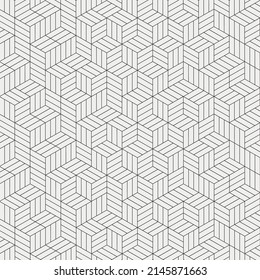 abstract geometric pattern background with outline