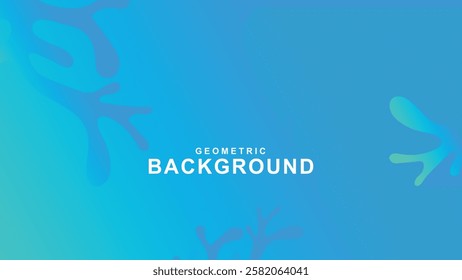 Abstract geometric pattern background for poster cover design. Color gradient banner template. Modern and minimalist vector waveform