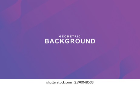 Abstract geometric pattern background for poster cover design. Color gradient banner template. Modern and minimalist vector waveform