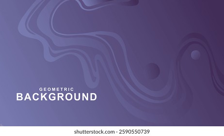 Abstract geometric pattern background for poster cover design. Color gradient banner template. Modern and minimalist vector waveform