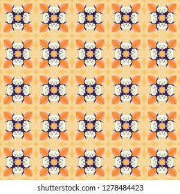 Abstract geometric pattern. Background for printing on paper, wallpaper, covers, textiles, fabrics, for decoration, decoupage, scrapbooking and other