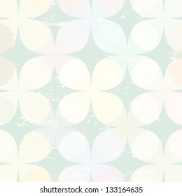 abstract geometric pattern background, retro/vintage style, summer color