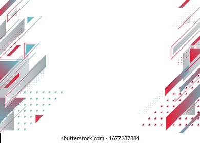 Abstract geometric pattern, background for screensaver, substrate design. For presentation