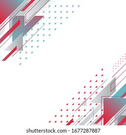 Abstract geometric pattern, background for screensaver, substrate design. For presentation