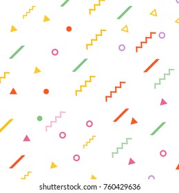 Abstract Geometric Pattern Background Shapes Vector