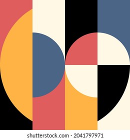 abstract geometric pattern background with simple shape.scandinavian style