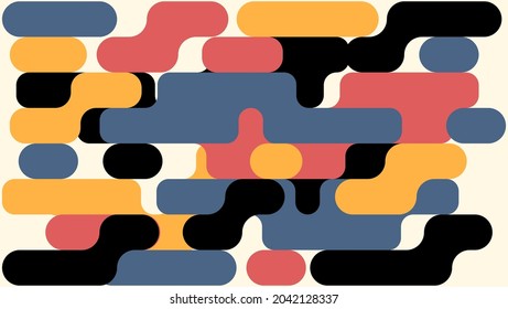 abstract geometric pattern background with simple shape.scandinavian style