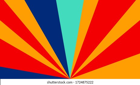 Abstract geometric pattern background texture for poster cover design. Minimal color vector banner template with circles and squares. Vector illustration.