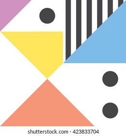 Abstract geometric pattern background tile