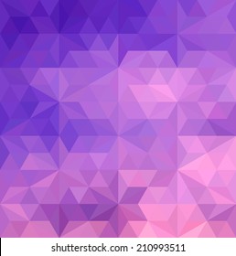 Abstract geometric pattern with for background, Vector