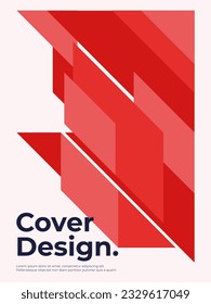Abstract Geometric Pattern Background, Vector Circle, Triangle And Square Lines Color Art Design.