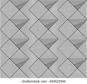 Abstract geometric pattern. Background vector. Modern geometric pattern. Abstract background, can be used for wallpaper, cover fills, web page background, surface textures. Geometric simple print.