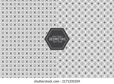 Abstract geometric pattern background or wallpaper template. Vector eps.
