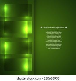 abstract geometric pattern with backlight. illumination. vector illustration