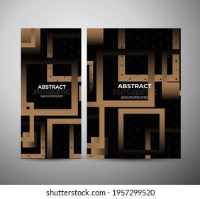 Abstract geometric pattern banner and cover backgrounds, cards, poster, flyer, brochure, for printing. Abstract Colorful geometry backgrounds, vector Banner.