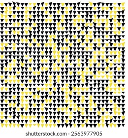 Abstract Geometric Pattern: Black and Beige Circle Mosaic
